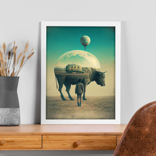 Nacnic hay infinitas posibilidades vintage extrañas 19. estampados de arte de pared estético para el diseño de dormitorio o sala de estar.-Artwork-Nacnic-Nacnic Estudio SL