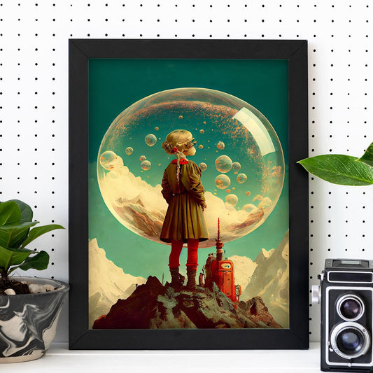 Nacnic hay infinitas posibilidades vintage extrañas 1. estampados de arte de pared estético para el diseño de dormitorio o sala de estar.-Artwork-Nacnic-Nacnic Estudio SL