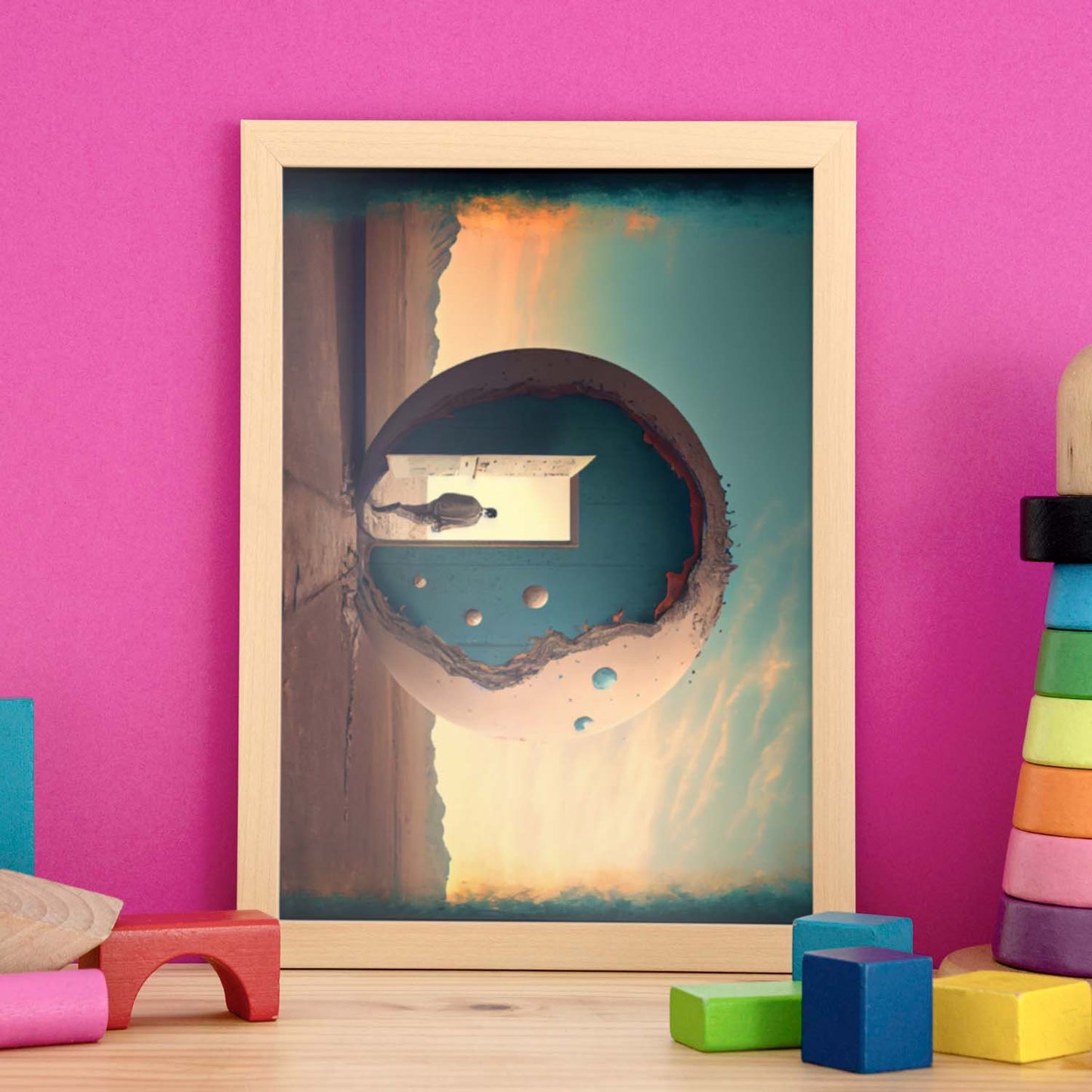Nacnic hay infinitas posibilidades vintage extrañas 218. estampados de arte estético de pared para el diseño de dormitorio o sala de estar.-Artwork-Nacnic-Nacnic Estudio SL