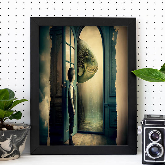 Nacnic hay infinitas posibilidades vintage extrañas 225. estampados de arte de pared estético para el diseño de dormitorio o sala de estar.-Artwork-Nacnic-Nacnic Estudio SL