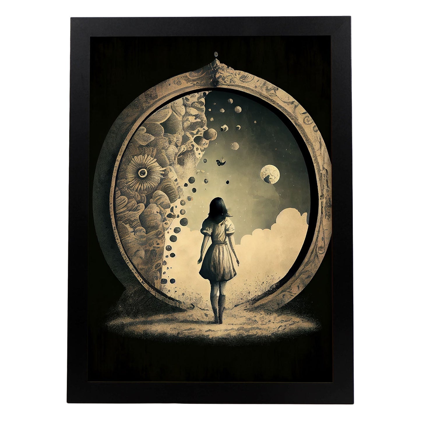 Nacnic hay infinitas posibilidades vintage extrañas 226. estampados de arte estético de pared para el diseño de dormitorio o sala de estar.-Artwork-Nacnic-A4-Sin marco-Nacnic Estudio SL