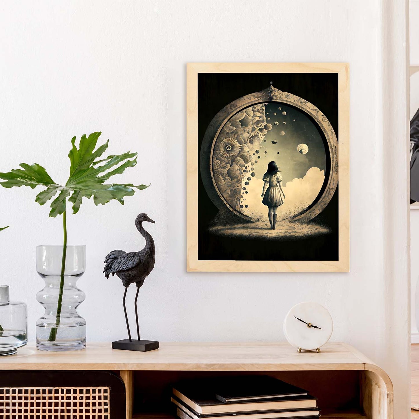 Nacnic hay infinitas posibilidades vintage extrañas 226. estampados de arte estético de pared para el diseño de dormitorio o sala de estar.-Artwork-Nacnic-Nacnic Estudio SL