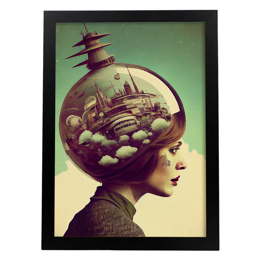 Nacnic hay infinitas posibilidades vintage extrañas 228. estampados de arte estético de pared para el diseño de dormitorio o sala de estar.-Artwork-Nacnic-A4-Sin marco-Nacnic Estudio SL