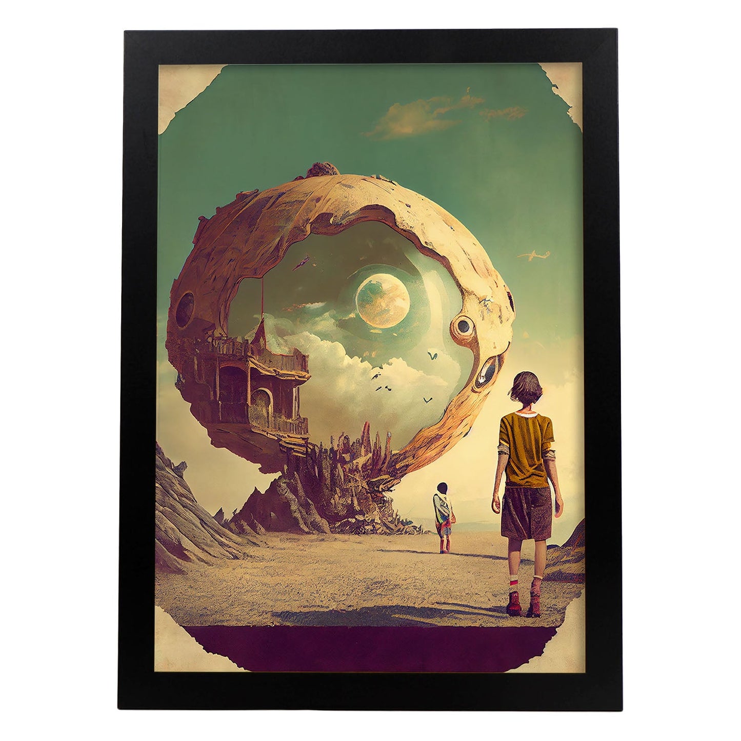 Nacnic hay infinitas posibilidades vintage extrañas 22. estampados de arte estético de pared para el diseño de dormitorio o sala de estar.-Artwork-Nacnic-A4-Sin marco-Nacnic Estudio SL