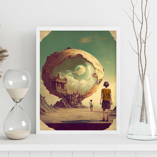 Nacnic hay infinitas posibilidades vintage extrañas 22. estampados de arte estético de pared para el diseño de dormitorio o sala de estar.-Artwork-Nacnic-Nacnic Estudio SL