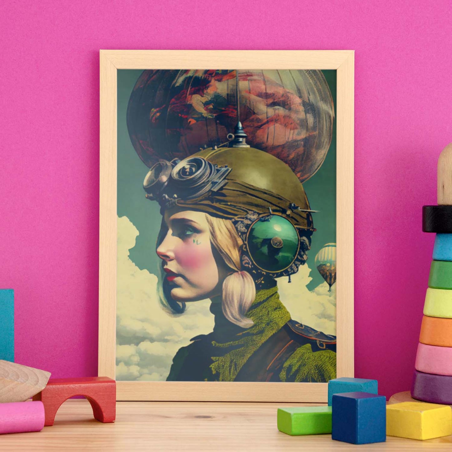 Nacnic hay infinitas posibilidades vintage extrañas 231. estampados de arte estético de pared para el diseño de dormitorio o sala de estar.-Artwork-Nacnic-Nacnic Estudio SL
