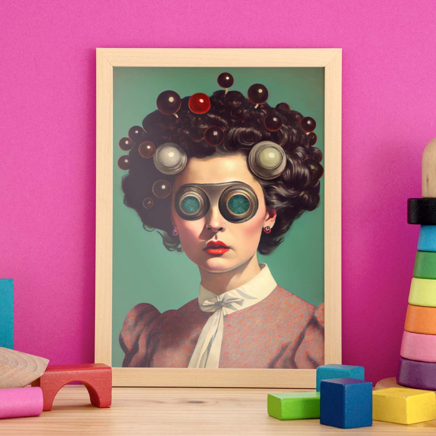 Nacnic hay infinitas posibilidades vintage extrañas 232. estampados de arte estético de pared para el diseño de dormitorio o sala de estar.-Artwork-Nacnic-Nacnic Estudio SL