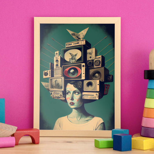 Nacnic hay infinitas posibilidades vintage extrañas 23. estampados de arte estético de pared para el diseño de dormitorio o sala de estar.-Artwork-Nacnic-Nacnic Estudio SL