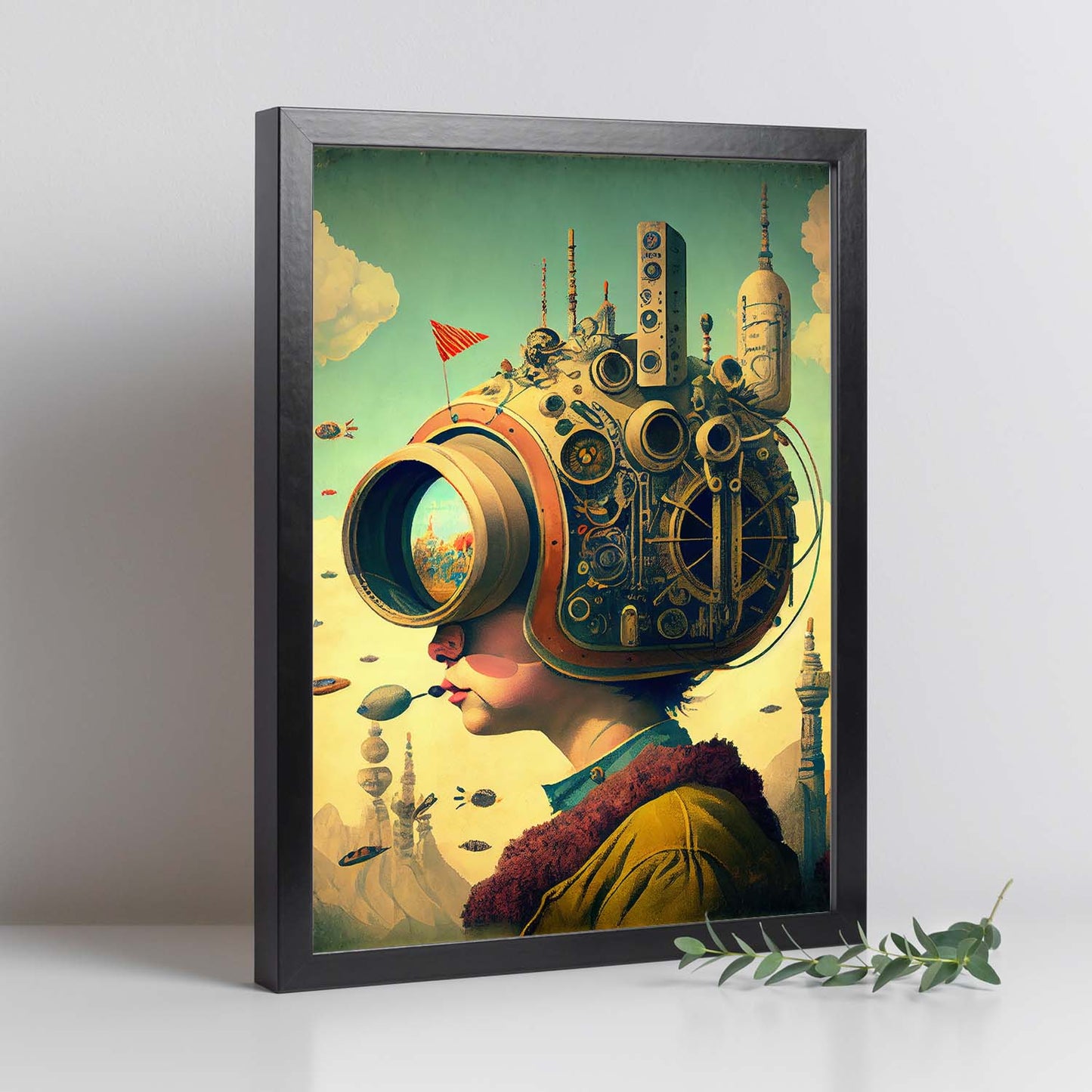 Nacnic hay infinitas posibilidades vintage extrañas 240. estampados de arte estético de pared para el diseño de dormitorio o sala de estar.-Artwork-Nacnic-Nacnic Estudio SL