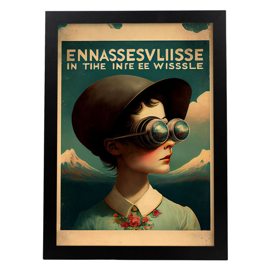 Nacnic hay infinitas posibilidades vintage extrañas 241. estampados de arte estético de pared para el diseño de dormitorio o sala de estar.-Artwork-Nacnic-A4-Sin marco-Nacnic Estudio SL