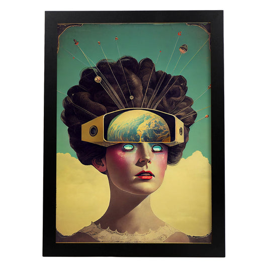Nacnic hay infinitas posibilidades vintage extrañas 242. estampados de arte estético de pared para el diseño de dormitorio o sala de estar.-Artwork-Nacnic-A4-Sin marco-Nacnic Estudio SL