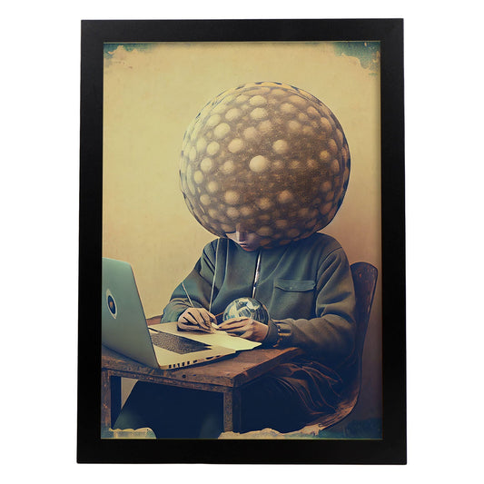 Nacnic hay infinitas posibilidades vintage extrañas 249. estampados de arte de pared estético para el diseño de dormitorio o sala de estar.-Artwork-Nacnic-A4-Sin marco-Nacnic Estudio SL