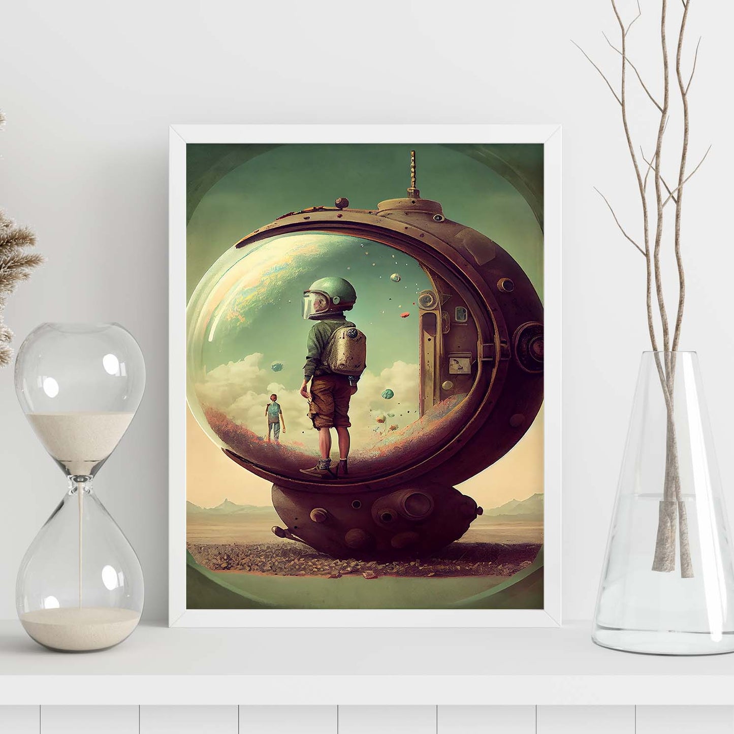 Nacnic hay infinitas posibilidades vintage extrañas 250. estampados de arte estético de pared para el diseño de dormitorio o sala de estar.-Artwork-Nacnic-Nacnic Estudio SL