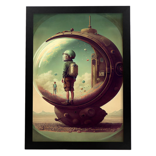 Nacnic hay infinitas posibilidades vintage extrañas 250. estampados de arte estético de pared para el diseño de dormitorio o sala de estar.-Artwork-Nacnic-A4-Sin marco-Nacnic Estudio SL