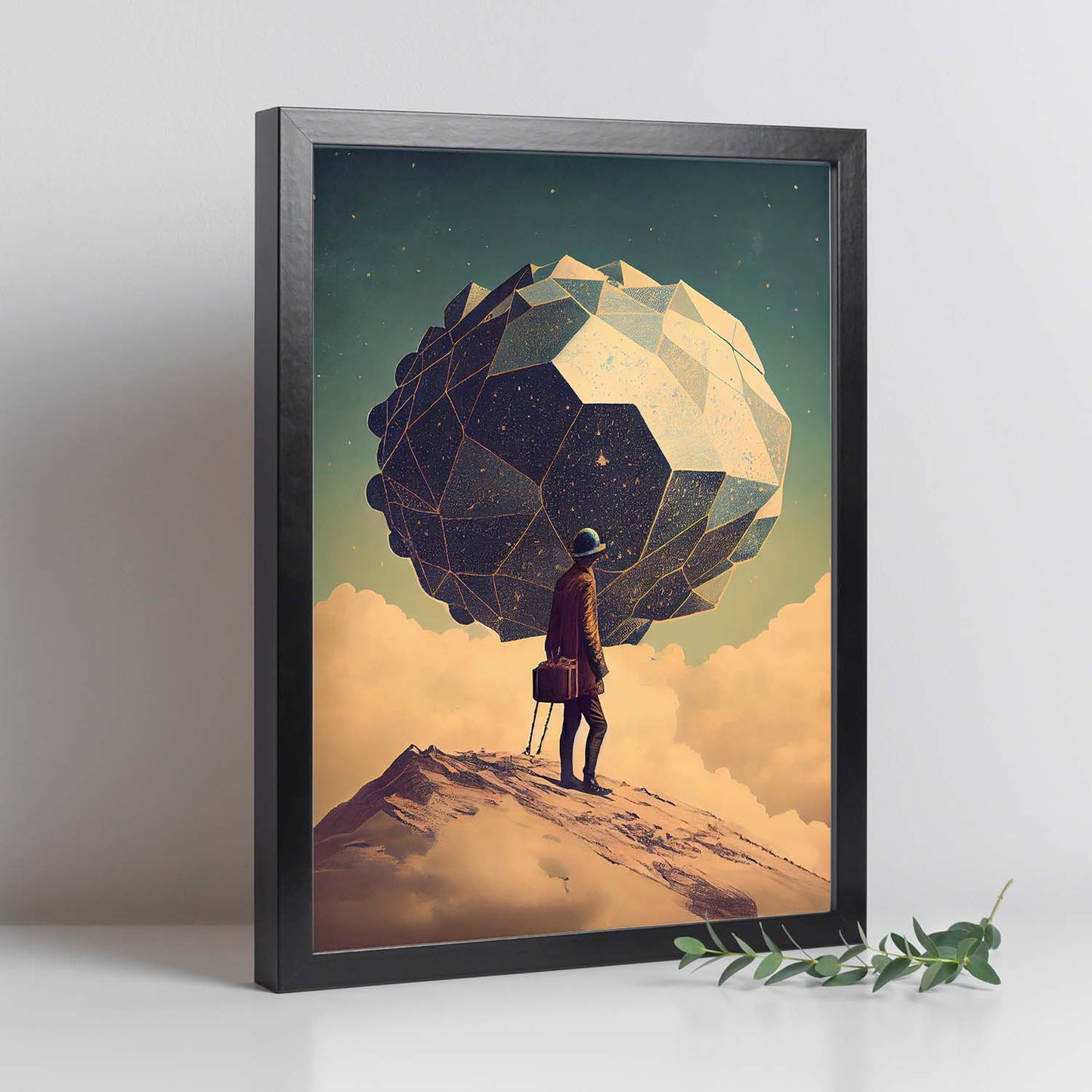 Nacnic hay infinitas posibilidades vintage extrañas 255. estampados de arte de pared estético para el diseño de dormitorio o sala de estar.-Artwork-Nacnic-Nacnic Estudio SL