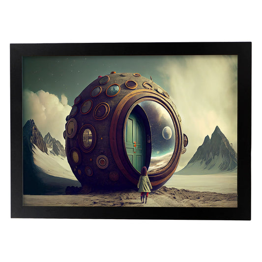 Nacnic hay infinitas posibilidades vintage extrañas 272. estampados de arte estético de pared para el diseño de dormitorio o sala de estar.-Artwork-Nacnic-A4-Sin marco-Nacnic Estudio SL