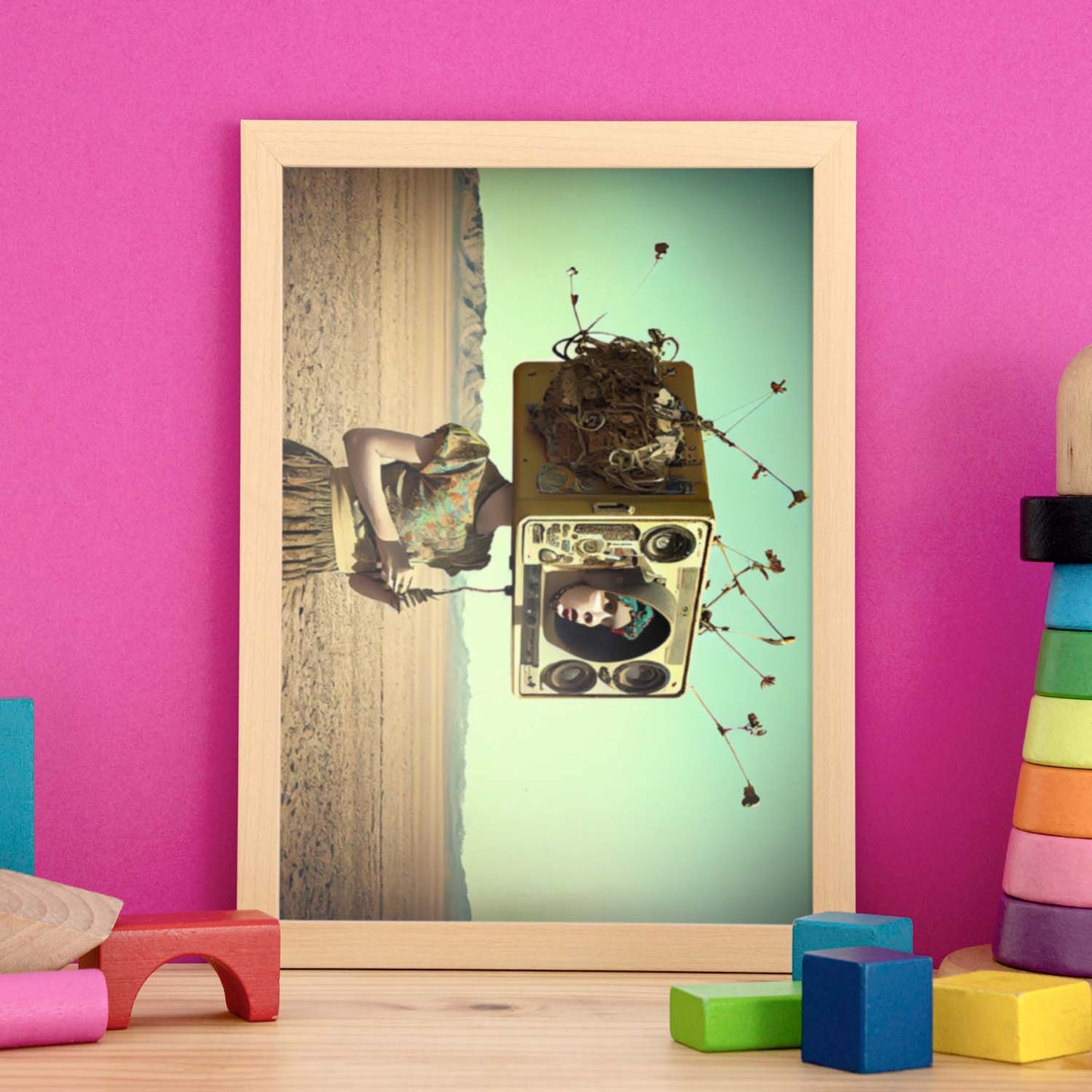 Nacnic hay infinitas posibilidades vintage extrañas 277. estampados de arte de pared estético para el diseño de dormitorio o sala de estar.-Artwork-Nacnic-Nacnic Estudio SL