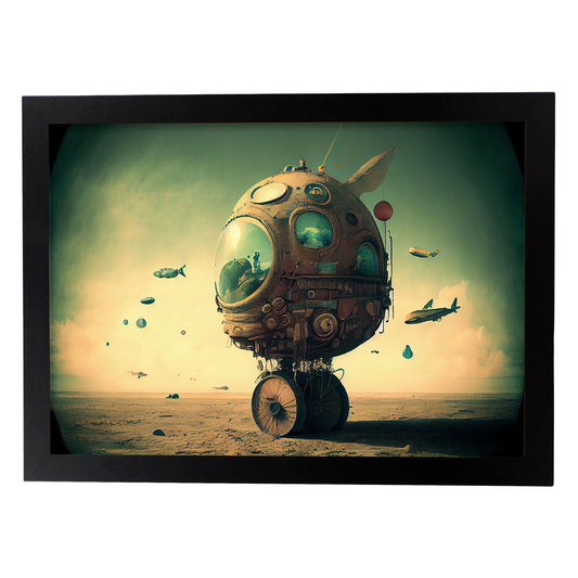 Nacnic hay infinitas posibilidades vintage extrañas 283. estampados de arte de pared estético para el diseño de dormitorio o sala de estar.-Artwork-Nacnic-A4-Sin marco-Nacnic Estudio SL