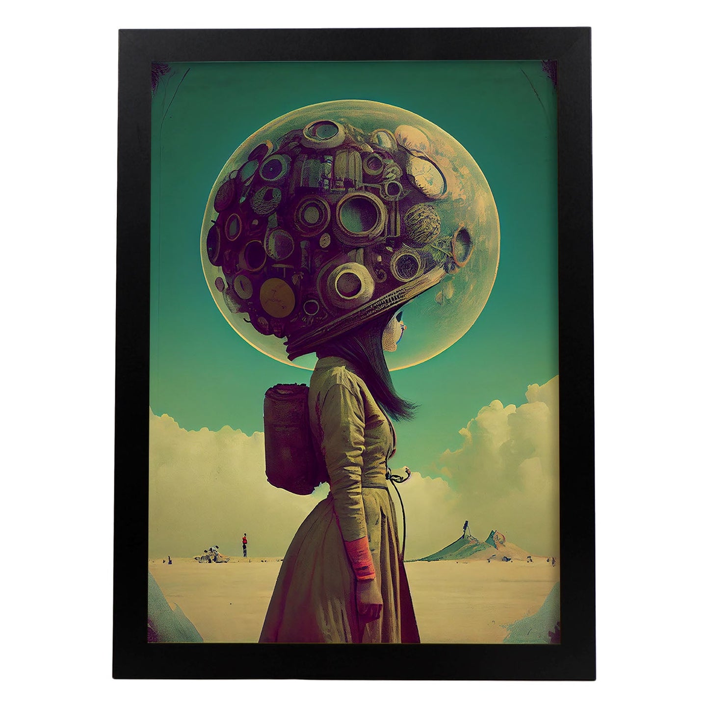 Nacnic hay infinitas posibilidades vintage extrañas 33. estampados de arte de pared estético para el diseño de dormitorio o sala de estar.-Artwork-Nacnic-A4-Sin marco-Nacnic Estudio SL