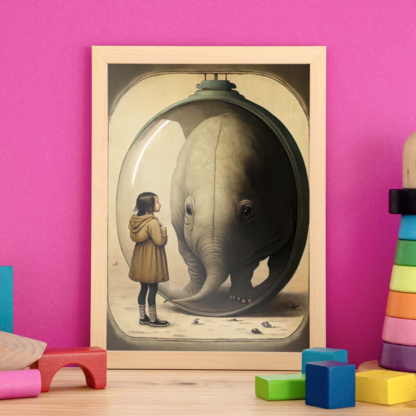 Nacnic hay infinitas posibilidades vintage extrañas 34. estampados de arte de pared estético para el diseño de dormitorio o sala de estar.-Artwork-Nacnic-Nacnic Estudio SL