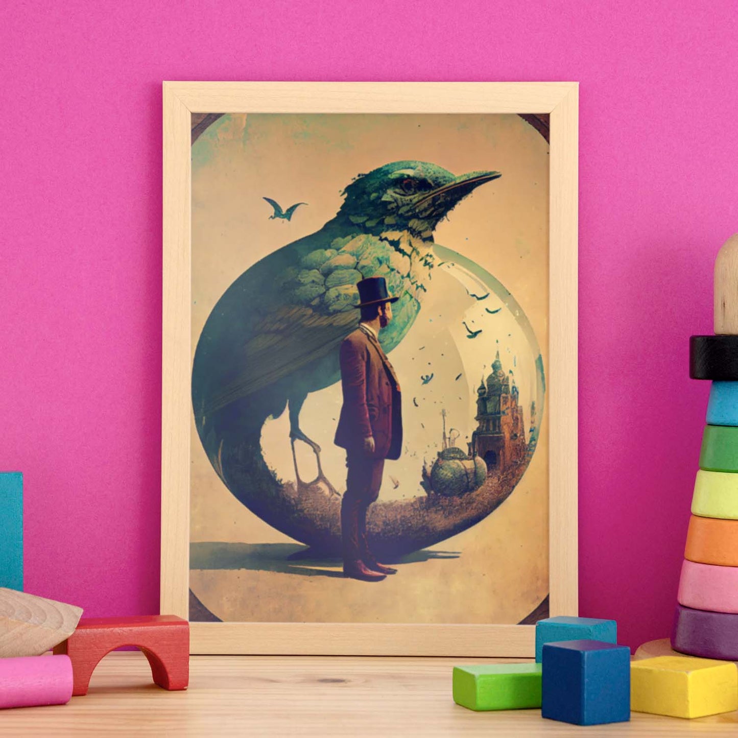 Nacnic hay infinitas posibilidades vintage extrañas 37. estampados de arte estético de pared para el diseño de dormitorio o sala de estar.-Artwork-Nacnic-Nacnic Estudio SL