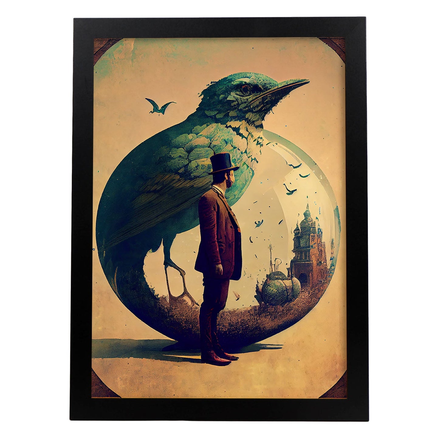 Nacnic hay infinitas posibilidades vintage extrañas 37. estampados de arte estético de pared para el diseño de dormitorio o sala de estar.-Artwork-Nacnic-A4-Sin marco-Nacnic Estudio SL
