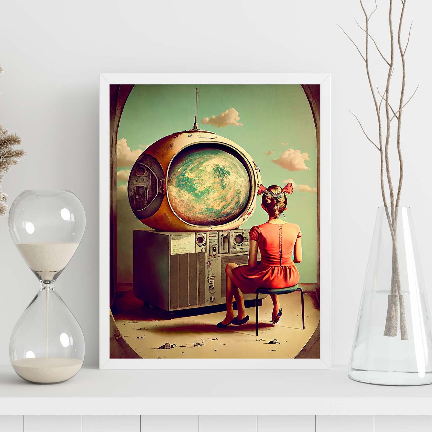 Nacnic hay infinitas posibilidades vintage extrañas 45. estampados de arte de pared estético para el diseño de dormitorio o sala de estar.-Artwork-Nacnic-Nacnic Estudio SL