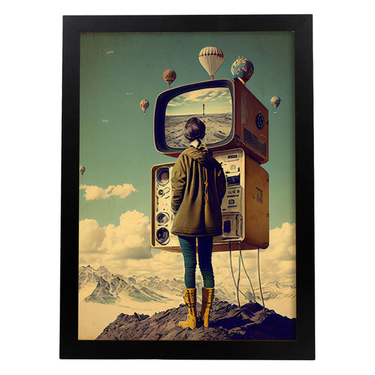Nacnic hay infinitas posibilidades vintage extrañas 49. estampados de arte de pared estético para el diseño de dormitorio o sala de estar.-Artwork-Nacnic-A4-Sin marco-Nacnic Estudio SL