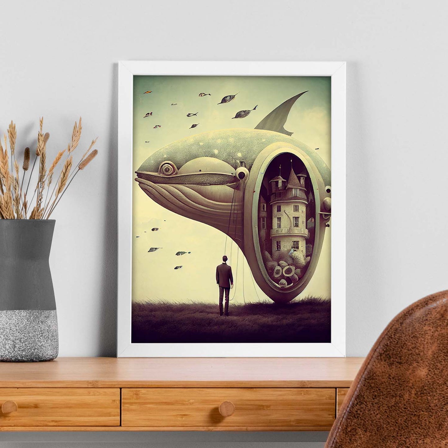 Nacnic hay infinitas posibilidades vintage extrañas 51. estampados de arte estético de pared para el diseño de dormitorio o sala de estar.-Artwork-Nacnic-Nacnic Estudio SL