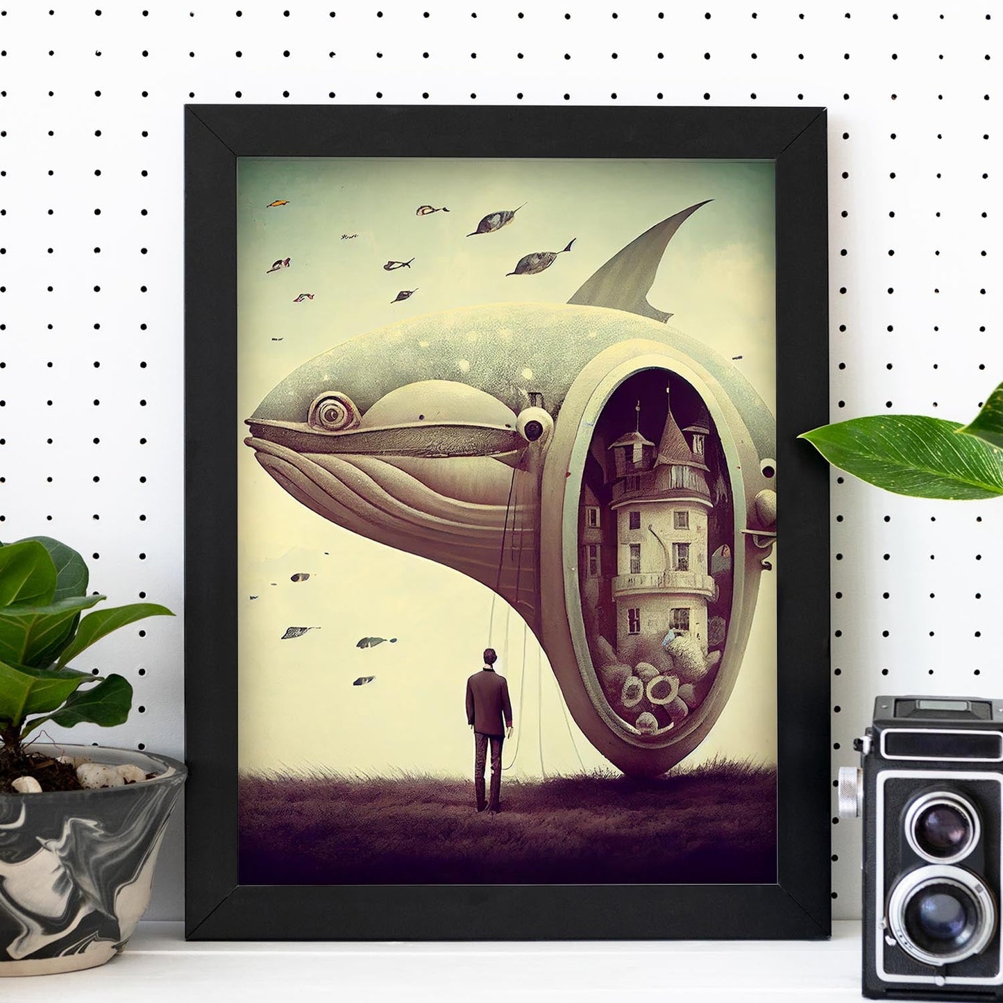 Nacnic hay infinitas posibilidades vintage extrañas 51. estampados de arte estético de pared para el diseño de dormitorio o sala de estar.-Artwork-Nacnic-Nacnic Estudio SL