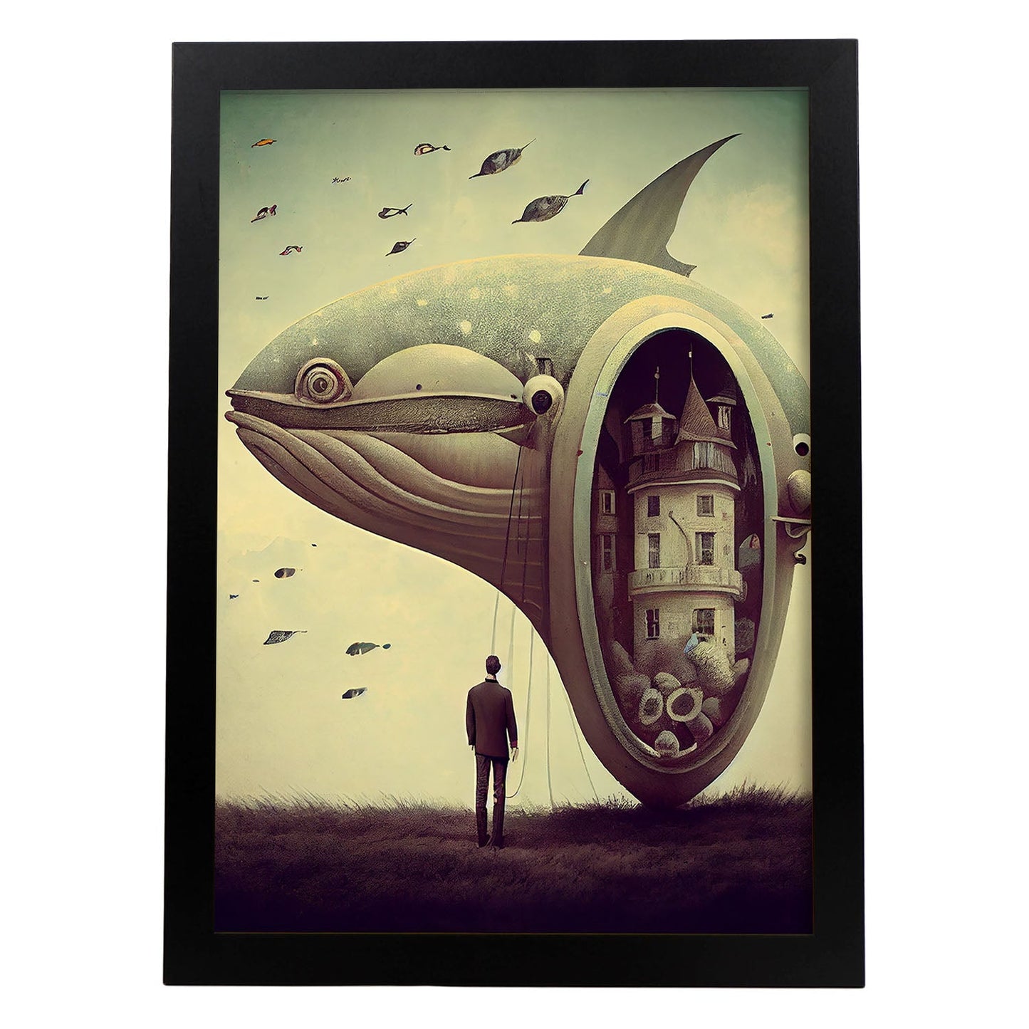 Nacnic hay infinitas posibilidades vintage extrañas 51. estampados de arte estético de pared para el diseño de dormitorio o sala de estar.-Artwork-Nacnic-A4-Sin marco-Nacnic Estudio SL