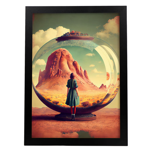 Nacnic hay infinitas posibilidades vintage extrañas 52. estampados de arte estético de pared para el diseño de dormitorio o sala de estar.-Artwork-Nacnic-A4-Sin marco-Nacnic Estudio SL