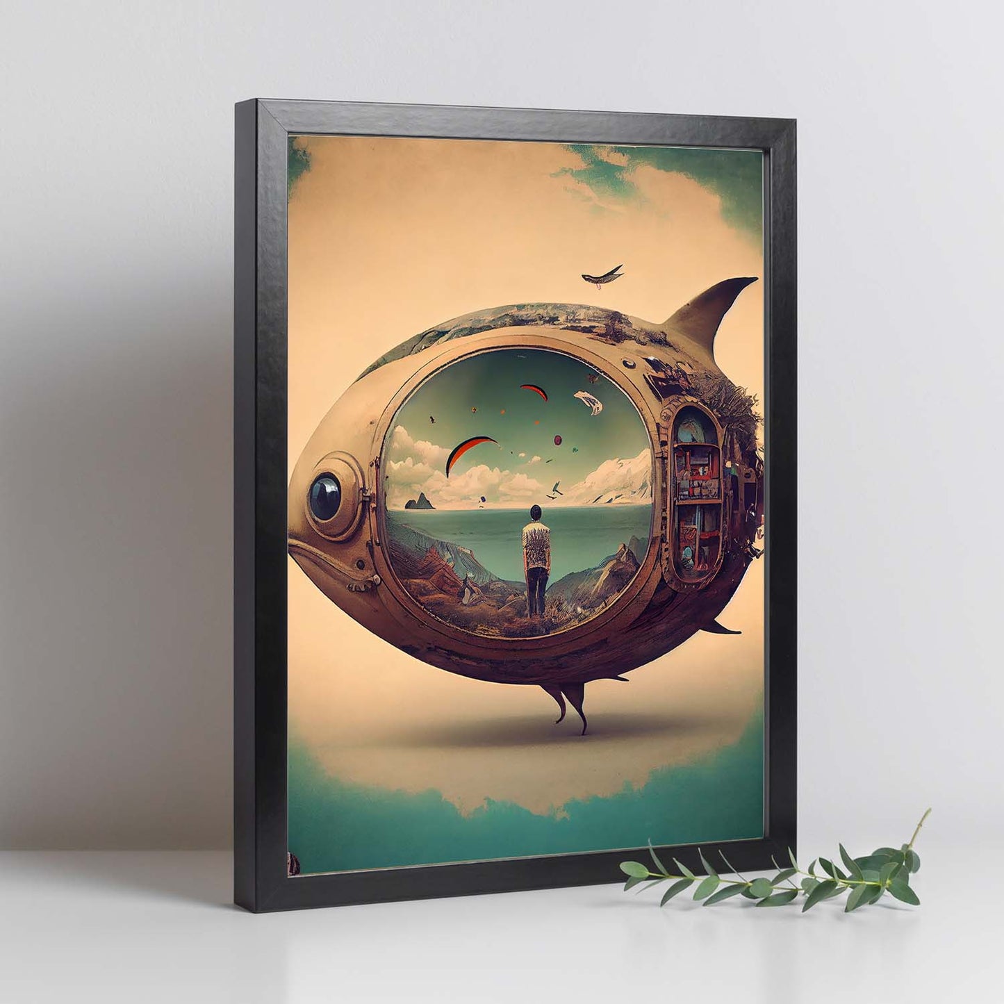Nacnic hay infinitas posibilidades vintage extrañas 58. estampados de arte estético de pared para el diseño de dormitorio o sala de estar.-Artwork-Nacnic-Nacnic Estudio SL