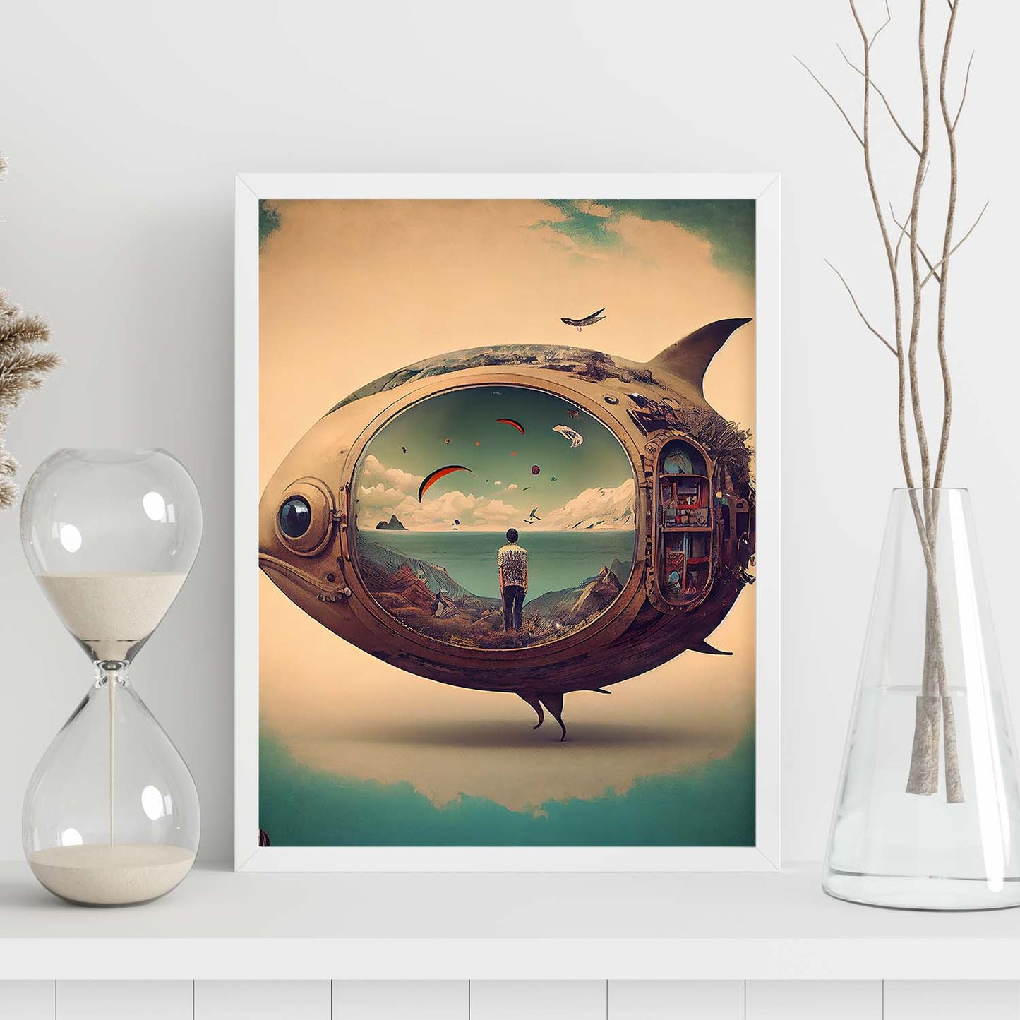 Nacnic hay infinitas posibilidades vintage extrañas 58. estampados de arte estético de pared para el diseño de dormitorio o sala de estar.-Artwork-Nacnic-Nacnic Estudio SL