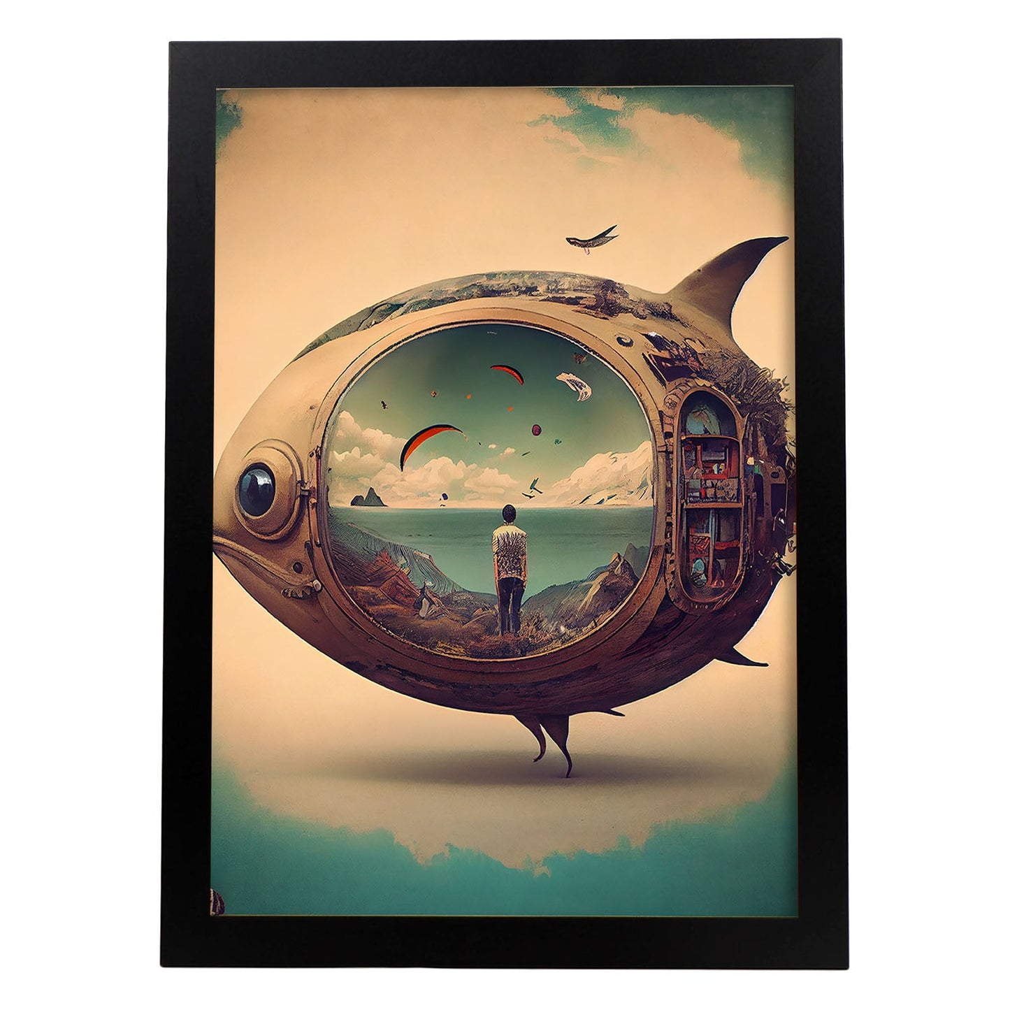 Nacnic hay infinitas posibilidades vintage extrañas 58. estampados de arte estético de pared para el diseño de dormitorio o sala de estar.-Artwork-Nacnic-A4-Sin marco-Nacnic Estudio SL