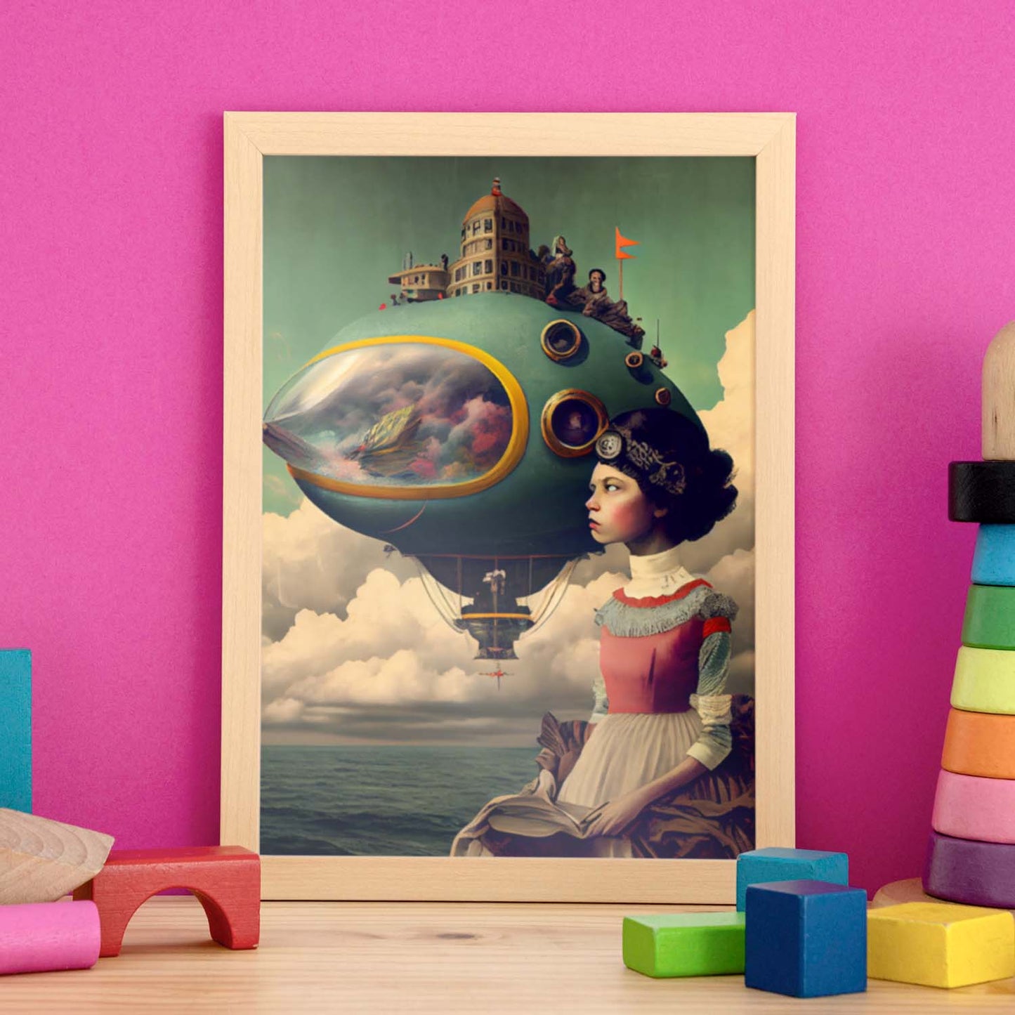 Nacnic hay infinitas posibilidades vintage extrañas 59. estampados de arte de pared estético para el diseño de dormitorio o sala de estar.-Artwork-Nacnic-Nacnic Estudio SL
