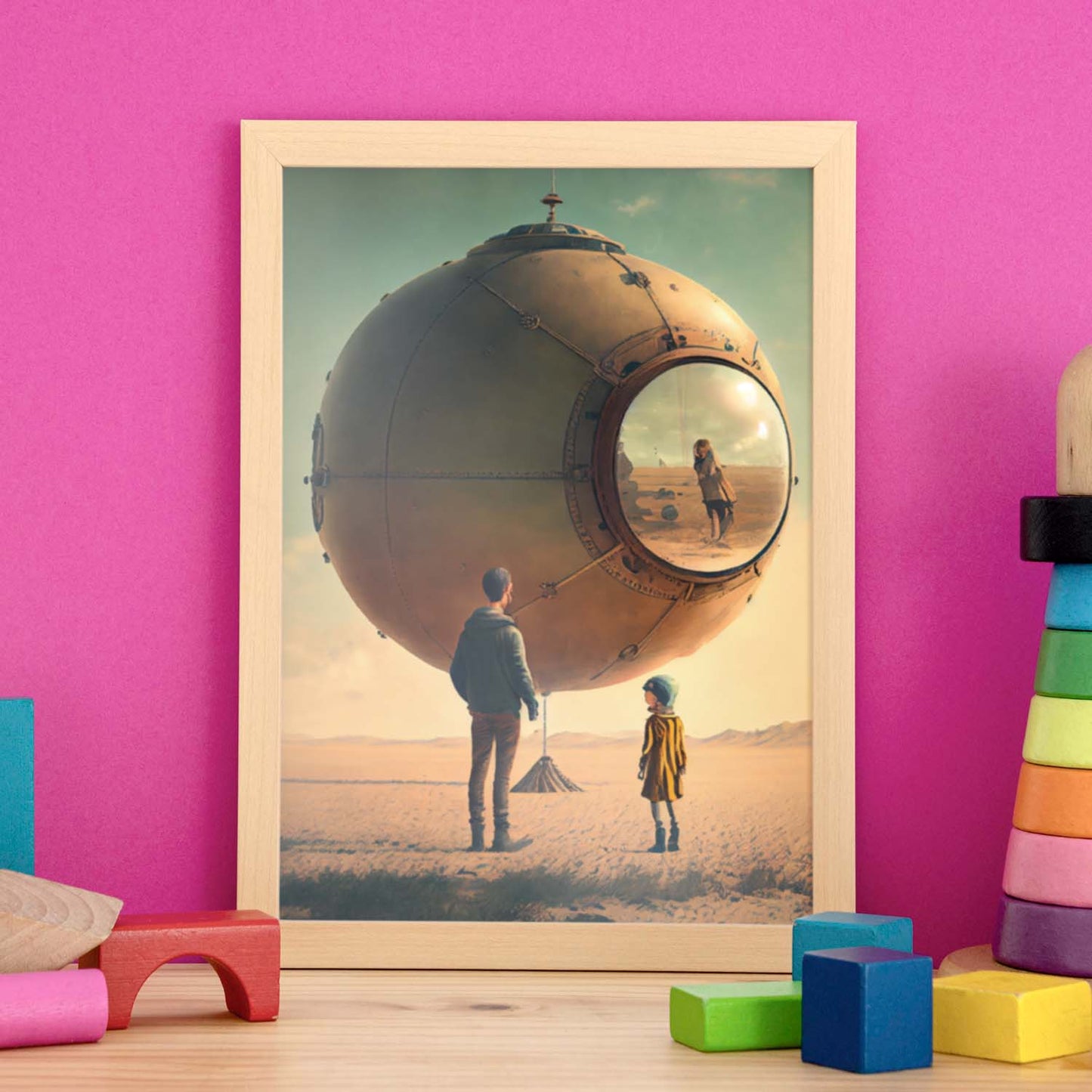 Nacnic hay infinitas posibilidades vintage extrañas 64. estampados de arte de pared estético para el diseño de dormitorio o sala de estar.-Artwork-Nacnic-Nacnic Estudio SL