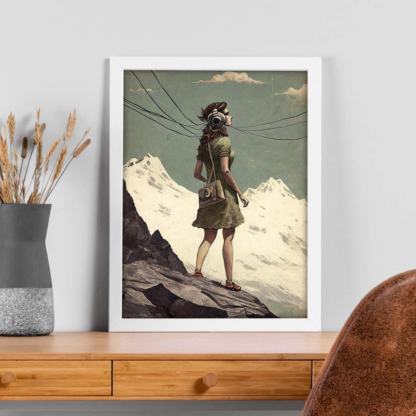 Nacnic hay infinitas posibilidades vintage extrañas 66. estampados de arte estético de pared para el diseño de dormitorio o sala de estar.-Artwork-Nacnic-Nacnic Estudio SL