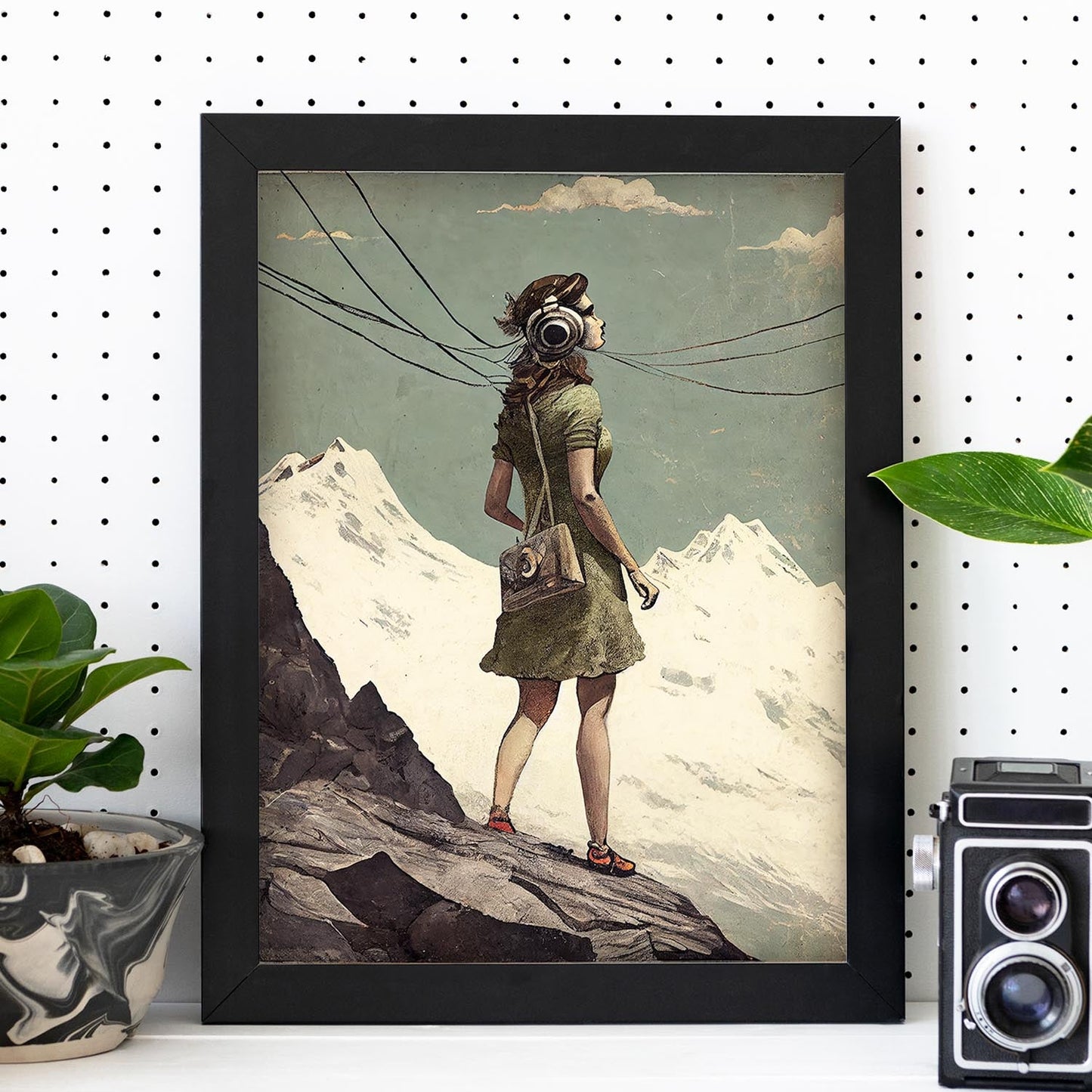 Nacnic hay infinitas posibilidades vintage extrañas 66. estampados de arte estético de pared para el diseño de dormitorio o sala de estar.-Artwork-Nacnic-Nacnic Estudio SL