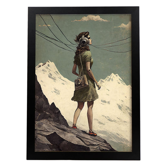 Nacnic hay infinitas posibilidades vintage extrañas 66. estampados de arte estético de pared para el diseño de dormitorio o sala de estar.-Artwork-Nacnic-A4-Sin marco-Nacnic Estudio SL