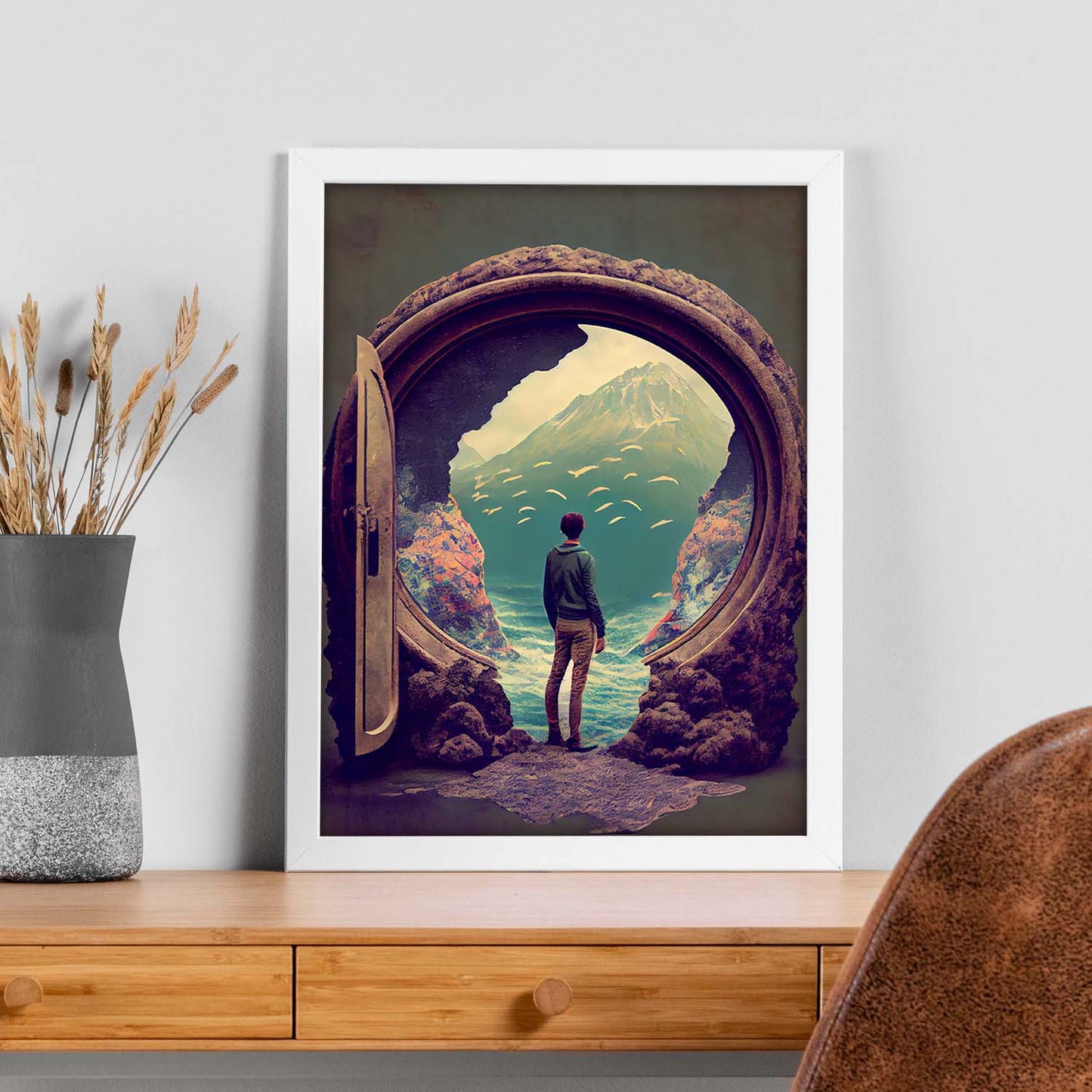 Nacnic hay infinitas posibilidades vintage extrañas 8. estampados de arte estético de pared para el diseño de dormitorio o sala de estar.-Artwork-Nacnic-Nacnic Estudio SL