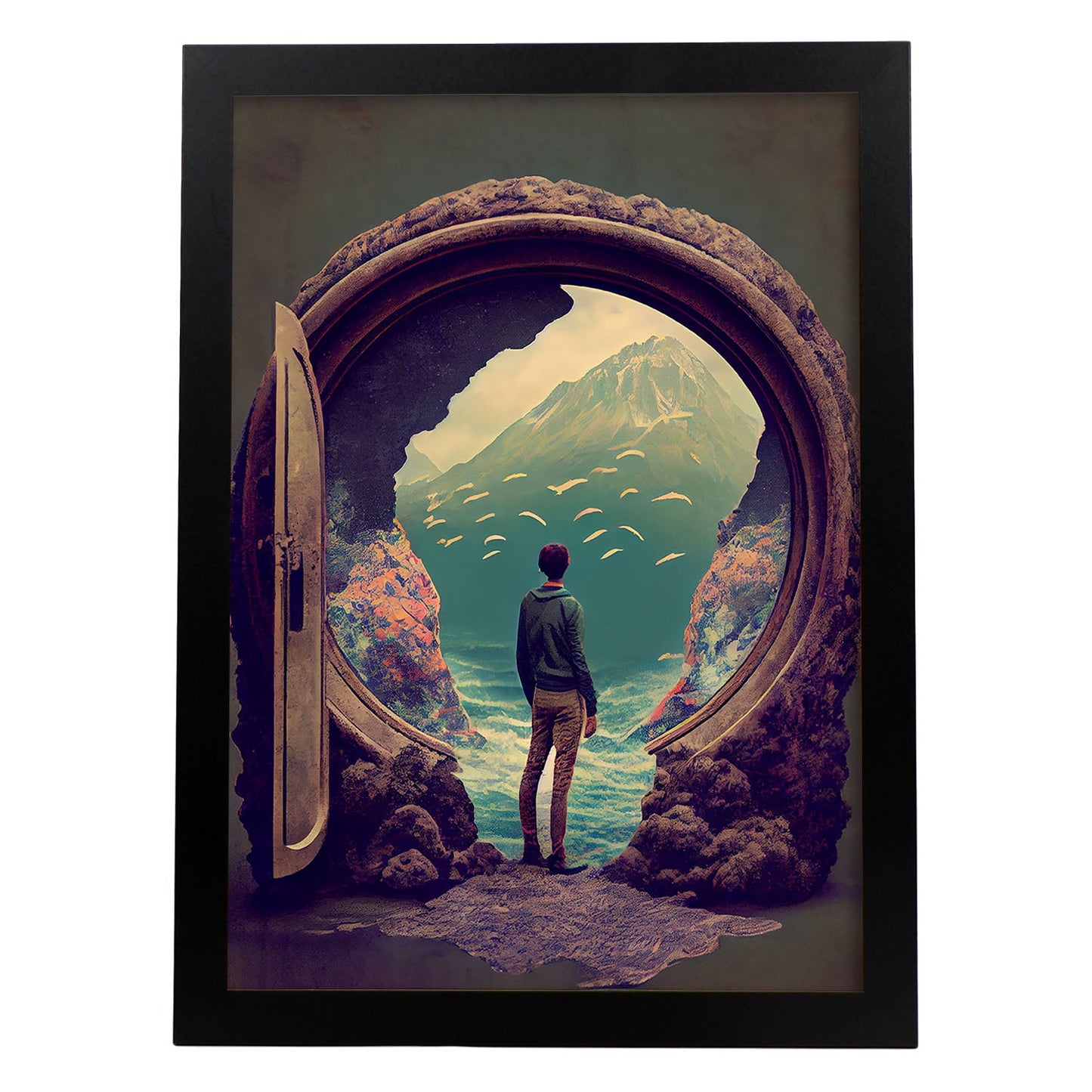 Nacnic hay infinitas posibilidades vintage extrañas 8. estampados de arte estético de pared para el diseño de dormitorio o sala de estar.-Artwork-Nacnic-A4-Sin marco-Nacnic Estudio SL
