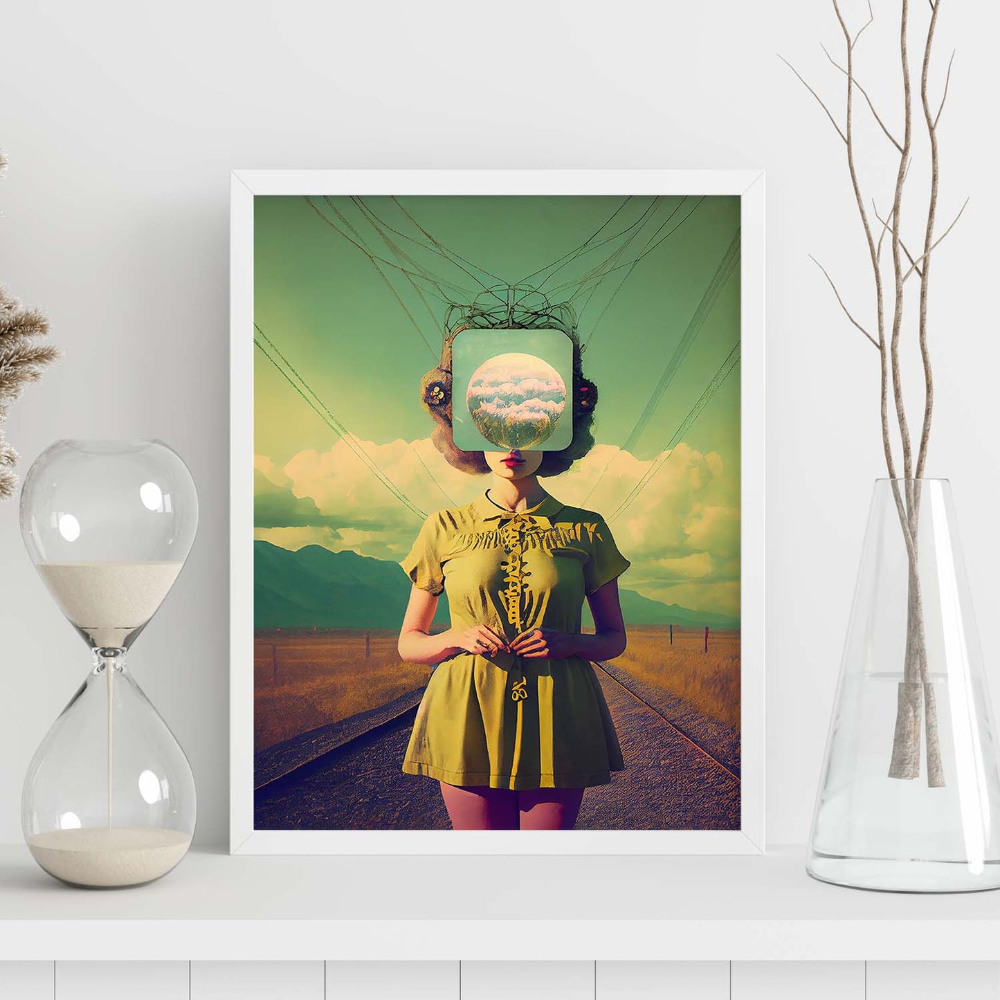 Nacnic hay infinitas posibilidades vintage extrañas 90. estampados de arte estético de pared para el diseño de dormitorio o sala de estar.-Artwork-Nacnic-Nacnic Estudio SL