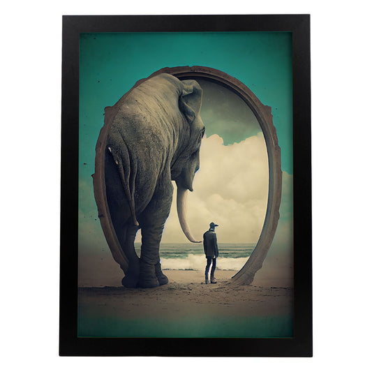 Nacnic hay infinitas posibilidades vintage extrañas 94. estampados de arte de pared estético para el diseño de dormitorio o sala de estar.-Artwork-Nacnic-A4-Sin marco-Nacnic Estudio SL