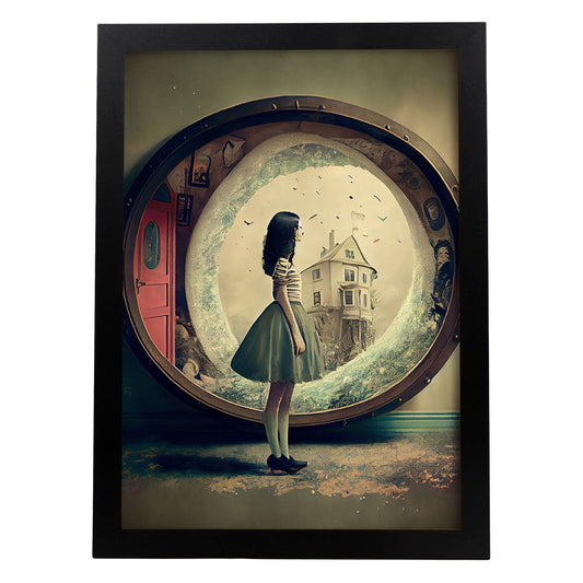 Nacnic hay infinitas posibilidades vintage extrañas 99. estampados de arte de pared estético para el diseño de dormitorio o sala de estar.-Artwork-Nacnic-A4-Sin marco-Nacnic Estudio SL