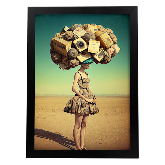 Nacnic hay infinitas posibilidades vintage rara 199. estampados de arte estético de pared para el diseño de dormitorio o sala de estar.-Artwork-Nacnic-A4-Sin marco-Nacnic Estudio SL