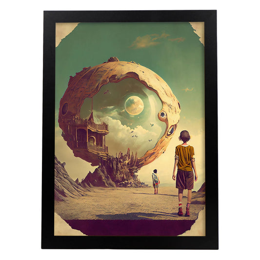 Nacnic hay infinitas posibilidades vintage rara 201. estampados de arte de pared estético para el diseño de dormitorio o sala de estar.-Artwork-Nacnic-A4-Sin marco-Nacnic Estudio SL