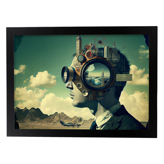 Nacnic hay infinitas posibilidades vintage rara 247. estampados de arte estético de pared para el diseño de dormitorio o sala de estar.-Artwork-Nacnic-A4-Sin marco-Nacnic Estudio SL