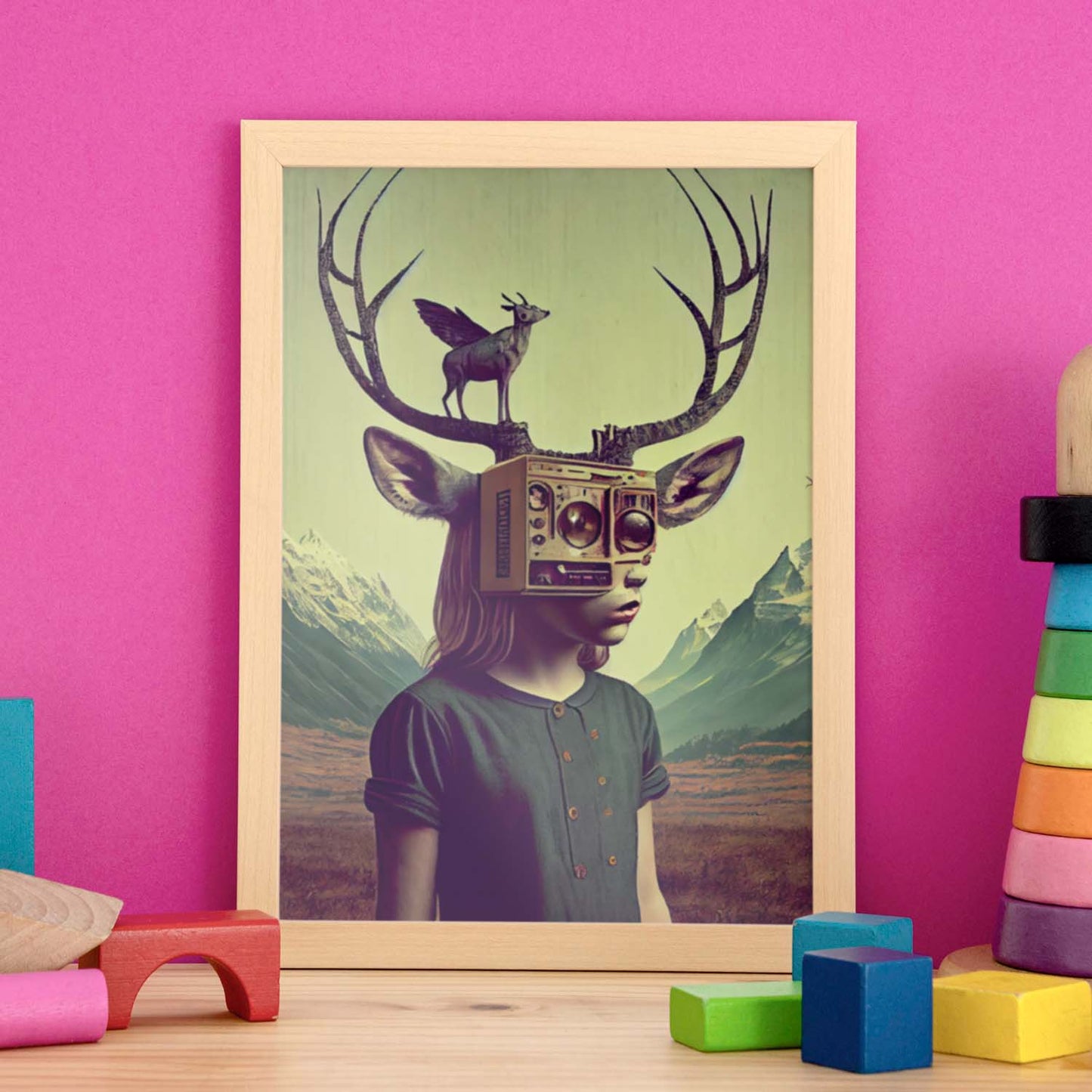 Nacnic hay infinitas posibilidades vintage rara 248. estampados de arte estético de pared para el diseño de dormitorio o sala de estar.-Artwork-Nacnic-Nacnic Estudio SL