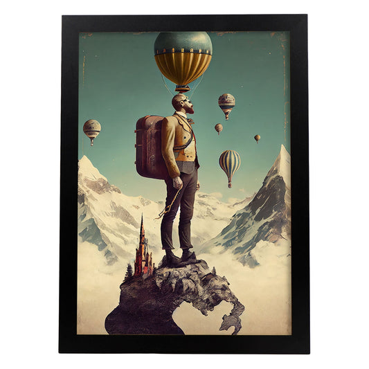 Nacnic hay infinitas posibilidades Vintage Weird 203. estampados de arte estético de pared para el diseño de dormitorio o sala de estar.-Artwork-Nacnic-A4-Sin marco-Nacnic Estudio SL